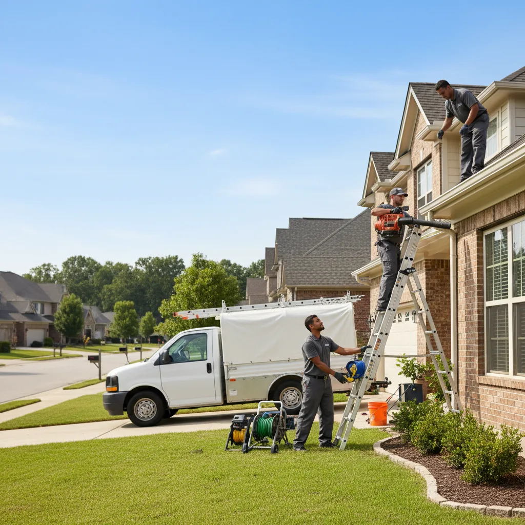 Home Gutter Service in Clinton, SC near me